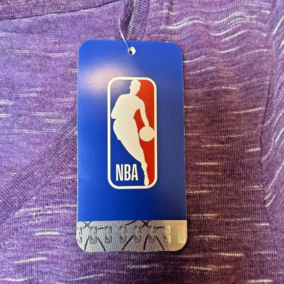 LA Lakers Womens Medium Purple TShirt NBA Basketball Team T-Shirt Top MLPS - Picture 5 of 6